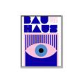 Picture of Bauhaus Eye Poster _GroupedProduct_Rectangle_Portrait_Canvas_Framed_