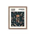 Picture of Flower Market London Poster _GroupedProduct_Rectangle_Portrait_Framed_Matted_