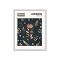 Picture of Flower Market London Poster _GroupedProduct_Rectangle_Portrait_Framed_Matted_