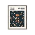 Picture of Flower Market London Poster _GroupedProduct_Rectangle_Portrait_Framed_Matted_