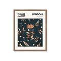 Picture of Flower Market London Poster _GroupedProduct_Rectangle_Portrait_Framed_Matted_