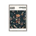 Picture of Flower Market London Poster _GroupedProduct_Rectangle_Portrait_Framed_Matted_