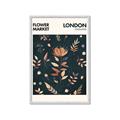 Picture of Flower Market London Poster _GroupedProduct_Rectangle_Portrait_Framed_Matted_