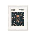 Picture of Flower Market London Poster _GroupedProduct_Rectangle_Portrait_Framed_Matted_