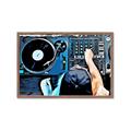 Picture of Music Dj Set  _GroupedProduct_Rectangle_Landscape_Framed_Matted_