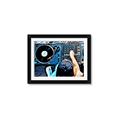 Picture of Music Dj Set  _GroupedProduct_Rectangle_Landscape_Framed_Matted_