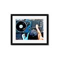 Picture of Music Dj Set  _GroupedProduct_Rectangle_Landscape_Framed_Matted_