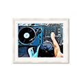 Picture of Music Dj Set  _GroupedProduct_Rectangle_Landscape_Framed_Matted_