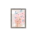 Picture of Flourishing Mind _GroupedProduct_Rectangle_Portrait_Framed_Matted_