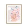 Picture of Flourishing Mind _GroupedProduct_Rectangle_Portrait_Framed_Matted_