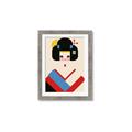 Picture of Geisha Retro Poster _GroupedProduct_Rectangle_Portrait_Framed_Matted_