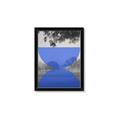 Picture of Misty Blue Horizon _GroupedProduct_Rectangle_Portrait_Framed_Matted_