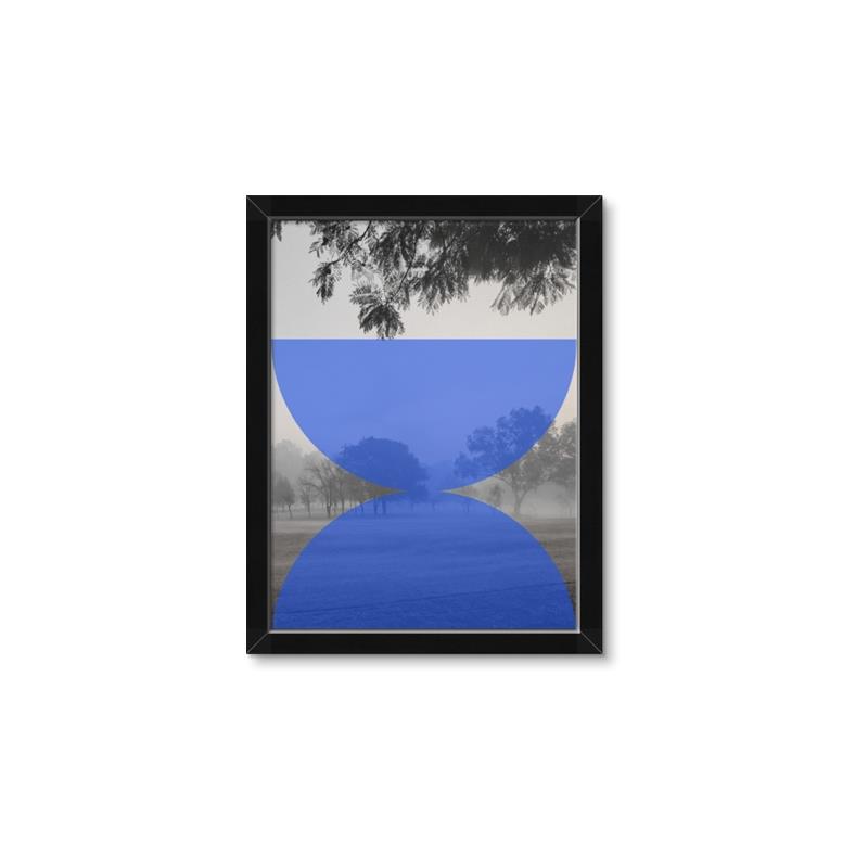 Picture of Misty Blue Horizon _GroupedProduct_Rectangle_Portrait_Framed_Matted_