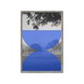 Picture of Misty Blue Horizon _GroupedProduct_Rectangle_Portrait_Framed_Matted_