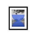 Picture of Misty Blue Horizon _GroupedProduct_Rectangle_Portrait_Framed_Matted_