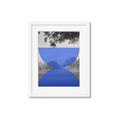 Picture of Misty Blue Horizon _GroupedProduct_Rectangle_Portrait_Framed_Matted_