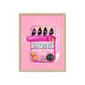 Picture of Sardines Tin Can Pink _GroupedProduct_Rectangle_Portrait_Framed_Matted_