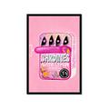 Picture of Sardines Tin Can Pink _GroupedProduct_Rectangle_Portrait_Framed_Matted_