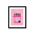 Picture of Sardines Tin Can Pink _GroupedProduct_Rectangle_Portrait_Framed_Matted_