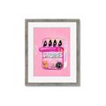 Picture of Sardines Tin Can Pink _GroupedProduct_Rectangle_Portrait_Framed_Matted_