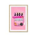 Picture of Sardines Tin Can Pink _GroupedProduct_Rectangle_Portrait_Framed_Matted_