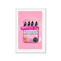 Picture of Sardines Tin Can Pink _GroupedProduct_Rectangle_Portrait_Framed_Matted_