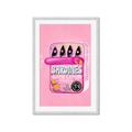 Picture of Sardines Tin Can Pink _GroupedProduct_Rectangle_Portrait_Framed_Matted_