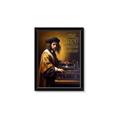 Picture of Old Vinyl Sounds Better Typography Poster _GroupedProduct_Rectangle_Portrait_Framed_Matted_