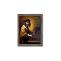Picture of Old Vinyl Sounds Better Typography Poster _GroupedProduct_Rectangle_Portrait_Framed_Matted_