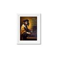 Picture of Old Vinyl Sounds Better Typography Poster _GroupedProduct_Rectangle_Portrait_Framed_Matted_