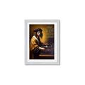 Picture of Old Vinyl Sounds Better Typography Poster _GroupedProduct_Rectangle_Portrait_Framed_Matted_