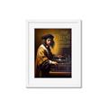 Picture of Old Vinyl Sounds Better Typography Poster _GroupedProduct_Rectangle_Portrait_Framed_Matted_