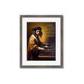 Picture of Old Vinyl Sounds Better Typography Poster _GroupedProduct_Rectangle_Portrait_Framed_Matted_