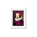 Picture of Volume Up Typography Poster _GroupedProduct_Rectangle_Portrait_Framed_Matted_