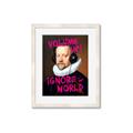 Picture of Volume Up Typography Poster _GroupedProduct_Rectangle_Portrait_Framed_Matted_