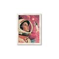 Picture of Astronaut in Space _GroupedProduct_Rectangle_Portrait_Framed_Matted_
