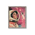 Picture of Astronaut in Space _GroupedProduct_Rectangle_Portrait_Framed_Matted_