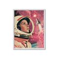 Picture of Astronaut in Space _GroupedProduct_Rectangle_Portrait_Framed_Matted_
