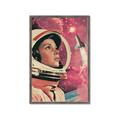 Picture of Astronaut in Space _GroupedProduct_Rectangle_Portrait_Framed_Matted_