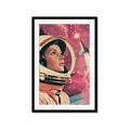 Picture of Astronaut in Space _GroupedProduct_Rectangle_Portrait_Framed_Matted_