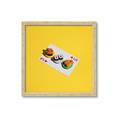 Picture of Sushi Selection on a Playing Card _GroupedProduct_Square_Framed_Matted_