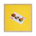 Picture of Sushi Selection on a Playing Card _GroupedProduct_Square_Framed_Matted_