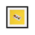 Picture of Sushi Selection on a Playing Card _GroupedProduct_Square_Framed_Matted_
