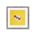 Picture of Sushi Selection on a Playing Card _GroupedProduct_Square_Framed_Matted_