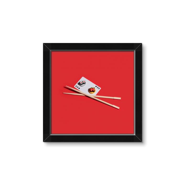 Picture of Sushi card _GroupedProduct_Square_Framed_Matted_