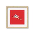 Picture of Sushi card _GroupedProduct_Square_Framed_Matted_