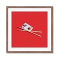 Picture of Sushi card _GroupedProduct_Square_Framed_Matted_