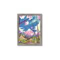 Picture of The Way To the Mountain _GroupedProduct_Rectangle_Portrait_Framed_Matted_