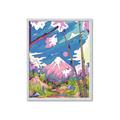 Picture of The Way To the Mountain _GroupedProduct_Rectangle_Portrait_Framed_Matted_