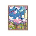 Picture of The Way To the Mountain _GroupedProduct_Rectangle_Portrait_Framed_Matted_